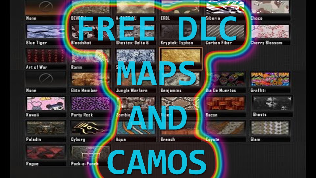 bo2 all dlc maps